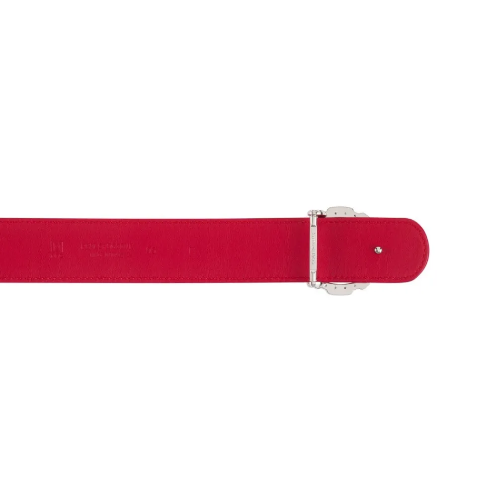 Cheap Matted Crocodile Leather Belt Belts
