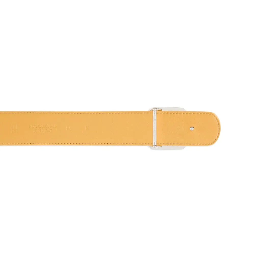 Online Matted Crocodile Leather Belt Belts