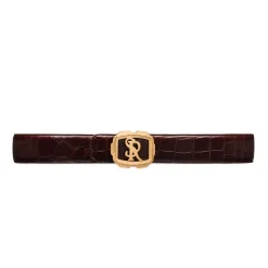 Best Matted Crocodile Leather Belt Belts