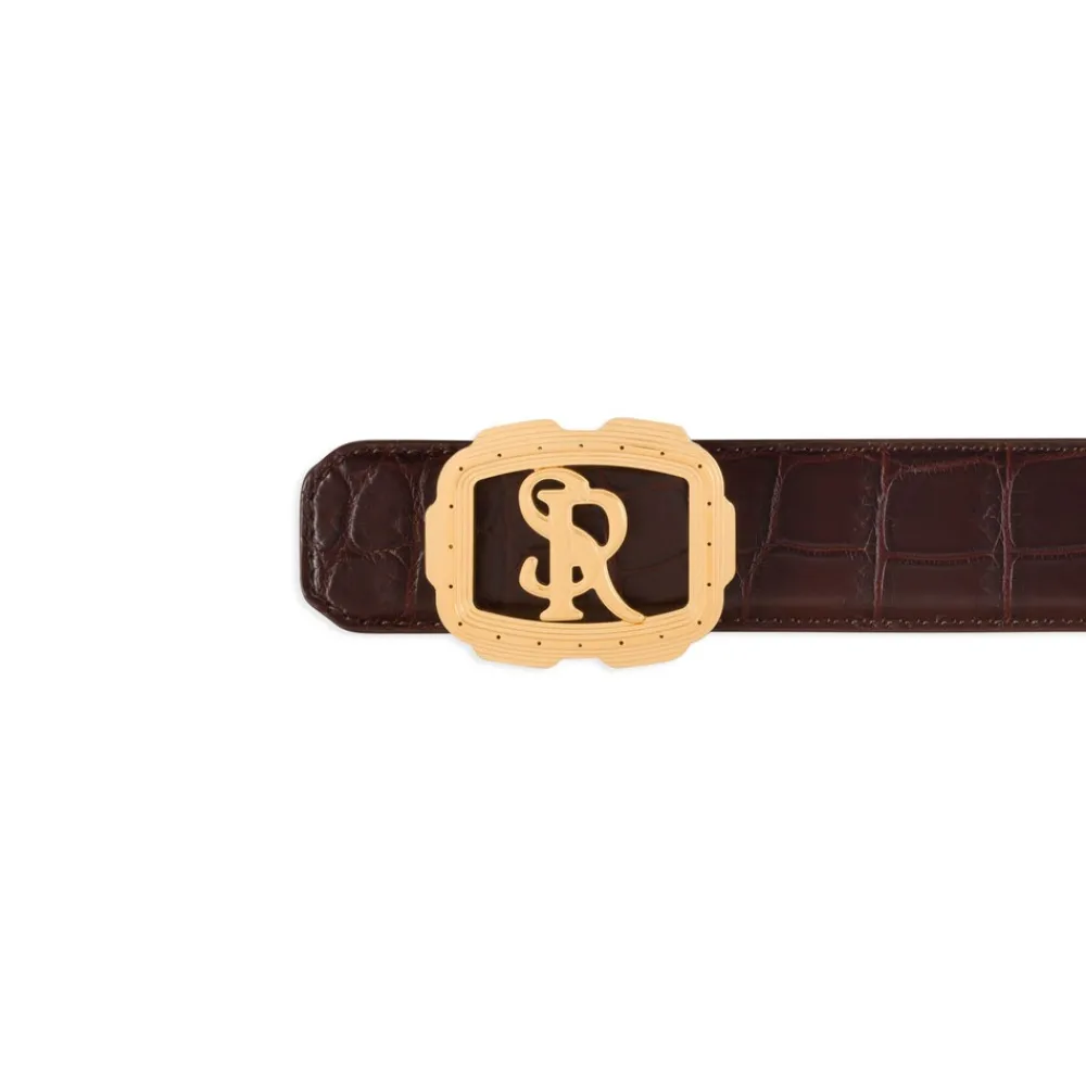 Best Matted Crocodile Leather Belt Belts