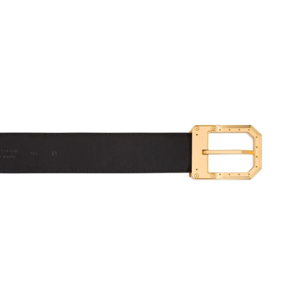 Shop Matted Crocodile Leather Belt Belts