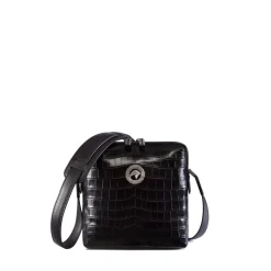 Fashion Matted Crocodile Messenger Bag Bags