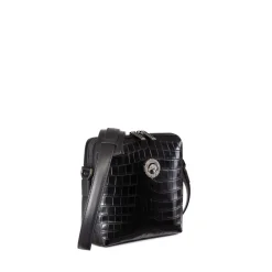 Fashion Matted Crocodile Messenger Bag Bags