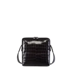 Fashion Matted Crocodile Messenger Bag Bags