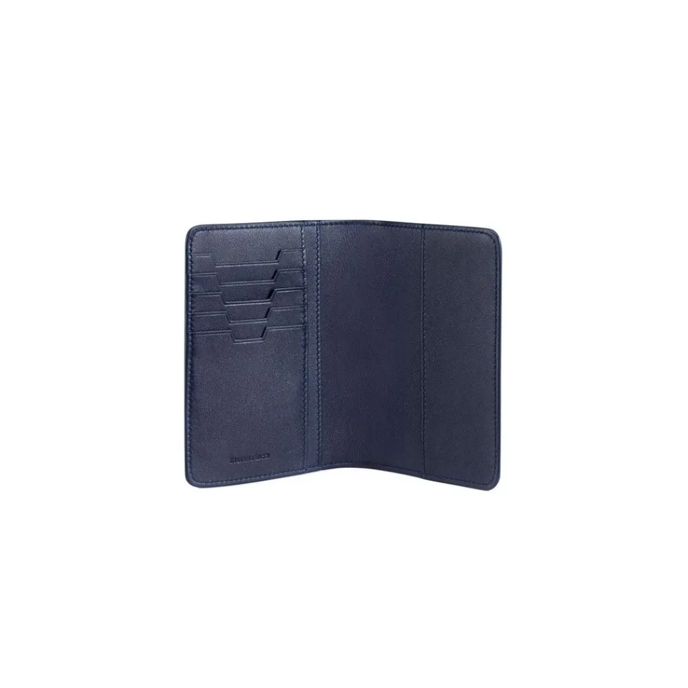 Outlet Matted Crocodile Passport Holder Small Leather Goods