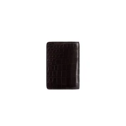 Store Matted Crocodile Passport Holder Small Leather Goods