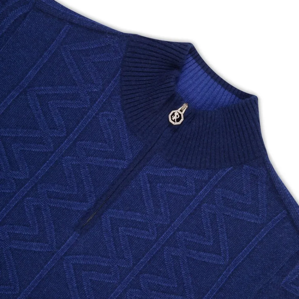 Cheap Mock Neck Sweater With Zip Mens Knitwear