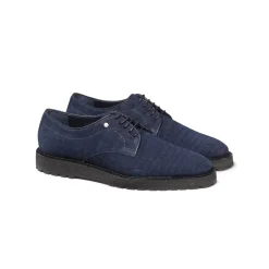 Cheap Nubuck Crocodile Derby Shoes Oxford & Derbies