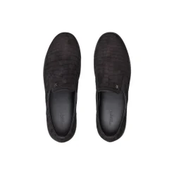 Discount Nubuck Crocodile Slip On Shoes Sneakers