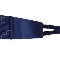 Cheap Pleated Silk Cummerbund With Swarovski Formal Accessories
