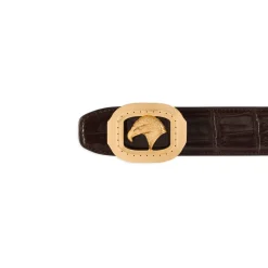 Best Polished Crocodile Leather Belt Belts