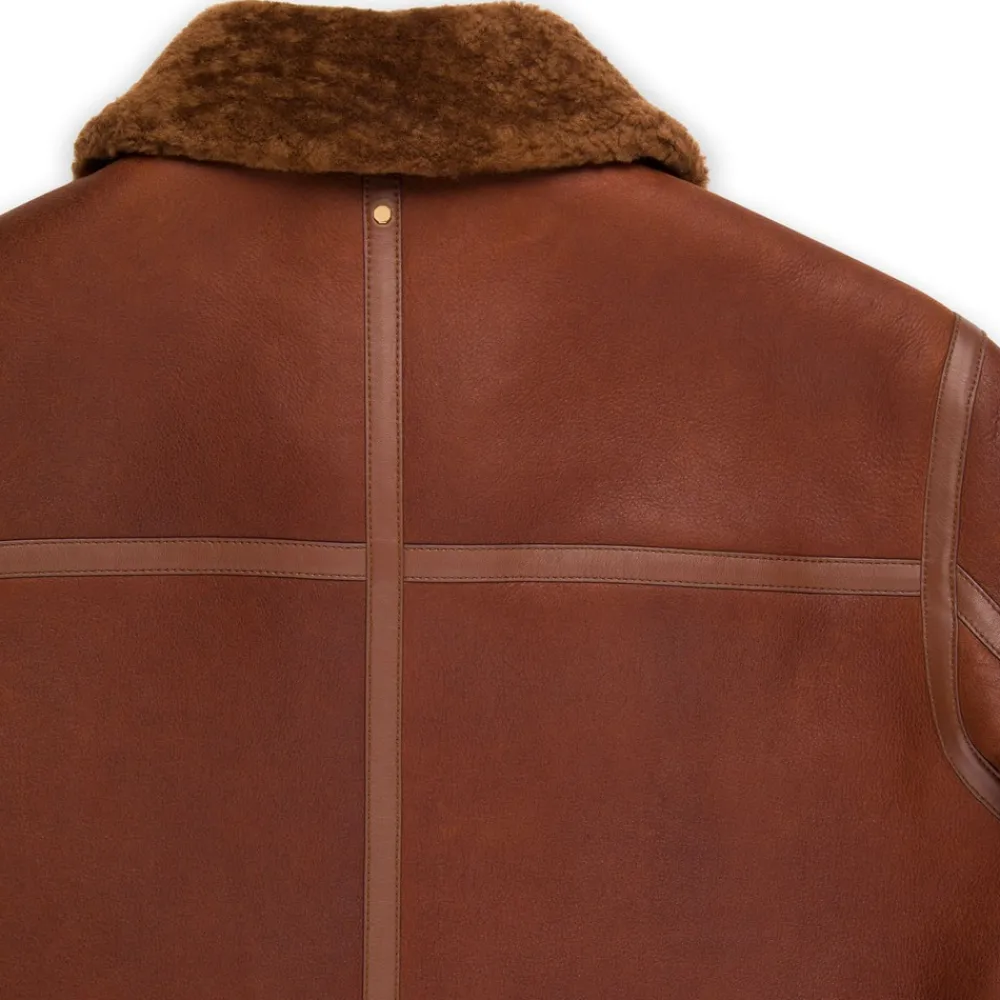 Best Shearling And Lambskin Leather Blouson Mens Outerwear