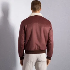 Best Sale Shearling Blouson Mens Outerwear