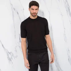 Cheap Short Sleeve Crewneck Sweater Mens Last Sizes