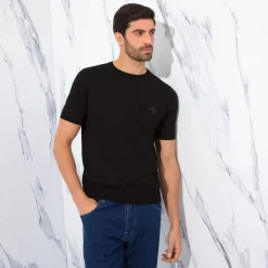 Fashion Short Sleeve Crewneck Sweater Mens Last Sizes