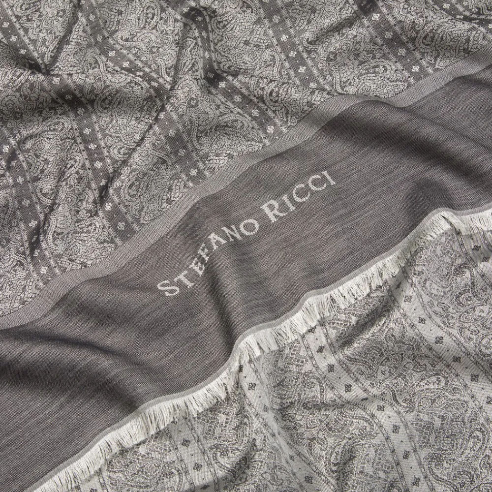 Clearance Silk And Cashmere Scarf Scarves