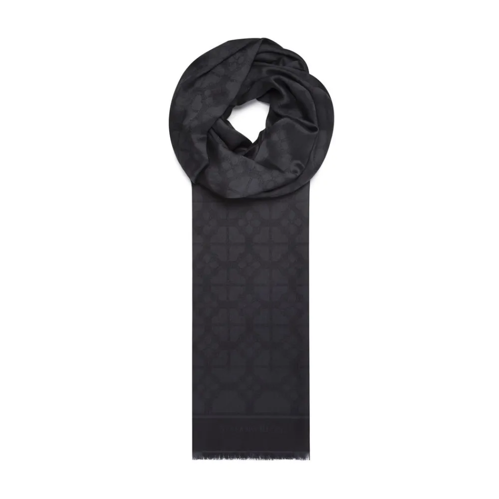 Shop Silk And Cashmere Scarf Scarves