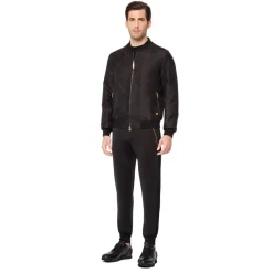 Discount Silk Blouson Mens Outerwear