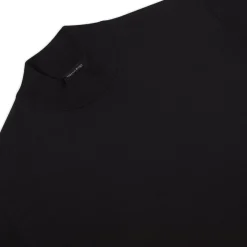 Best Silk Mock Neck Sweater Mens Knitwear