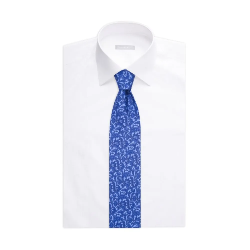 Hot Silk Twill Hand Printed Tie Ties