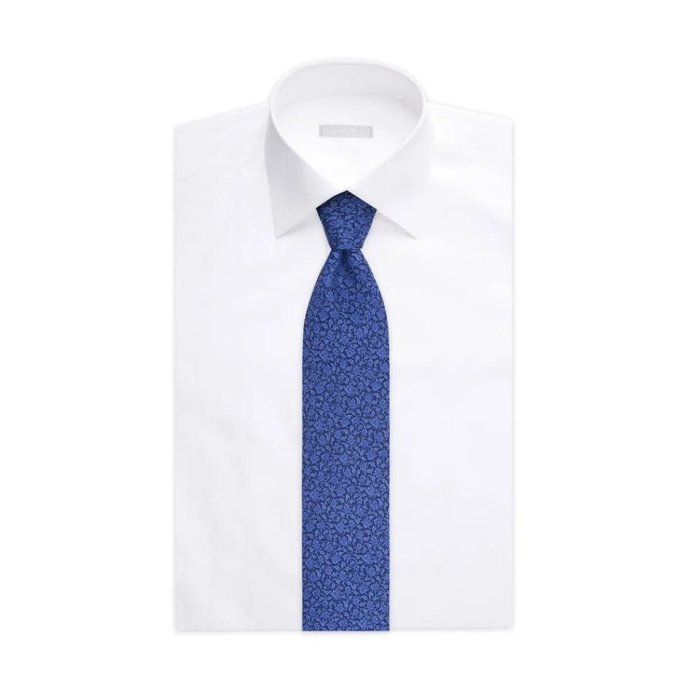 Shop Silk Twill Hand Printed Tie Ties