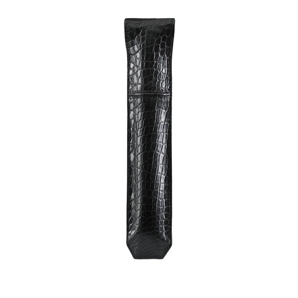 New Single Alligator Leather Cigar Holder Cigar Accessories