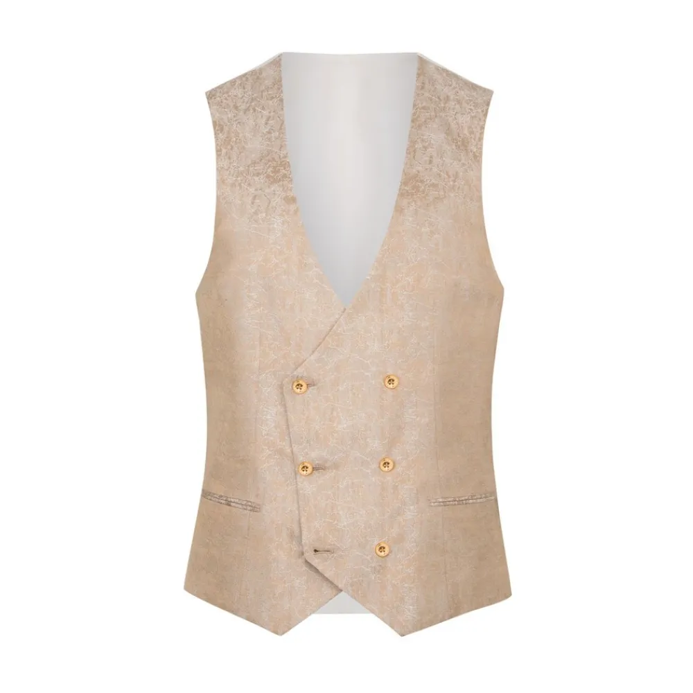 New Six-Button Waistcoat Mens Jackets