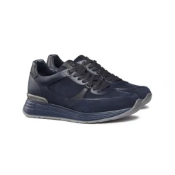 Best Sale Suede And Calfskin Leather Sneakers Sneakers
