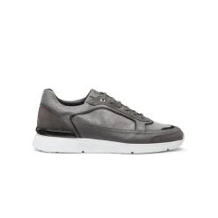 Fashion Suede And Calfskin Leather Sneakers Sneakers