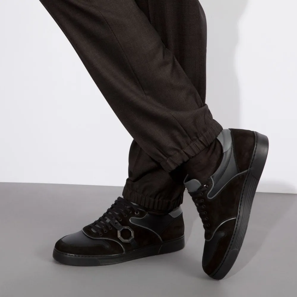 Best Suede And Calfskin Leather Sneakers Sneakers
