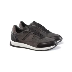 Best Sale Suede And Leather Sneakers Sneakers