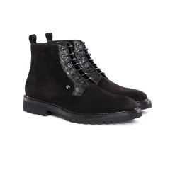 Best Suede And Matted Crocodile Boots Boots
