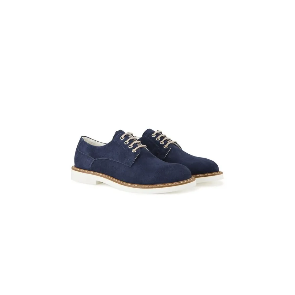 Hot Suede Derby Shoes Junior Shoes