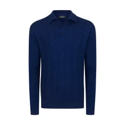 New Three Button Polo Mens Knitwear