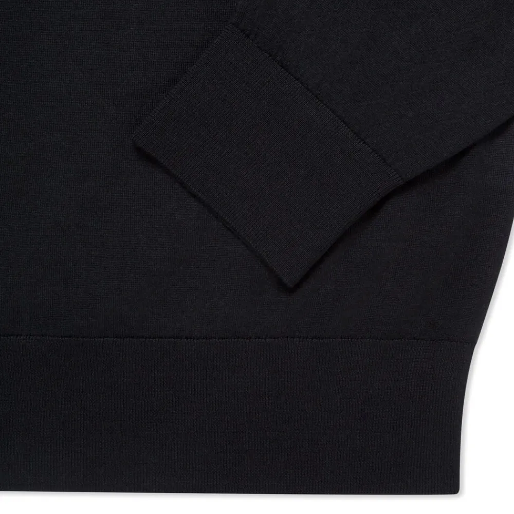 Store Three Button Polo Mens Knitwear