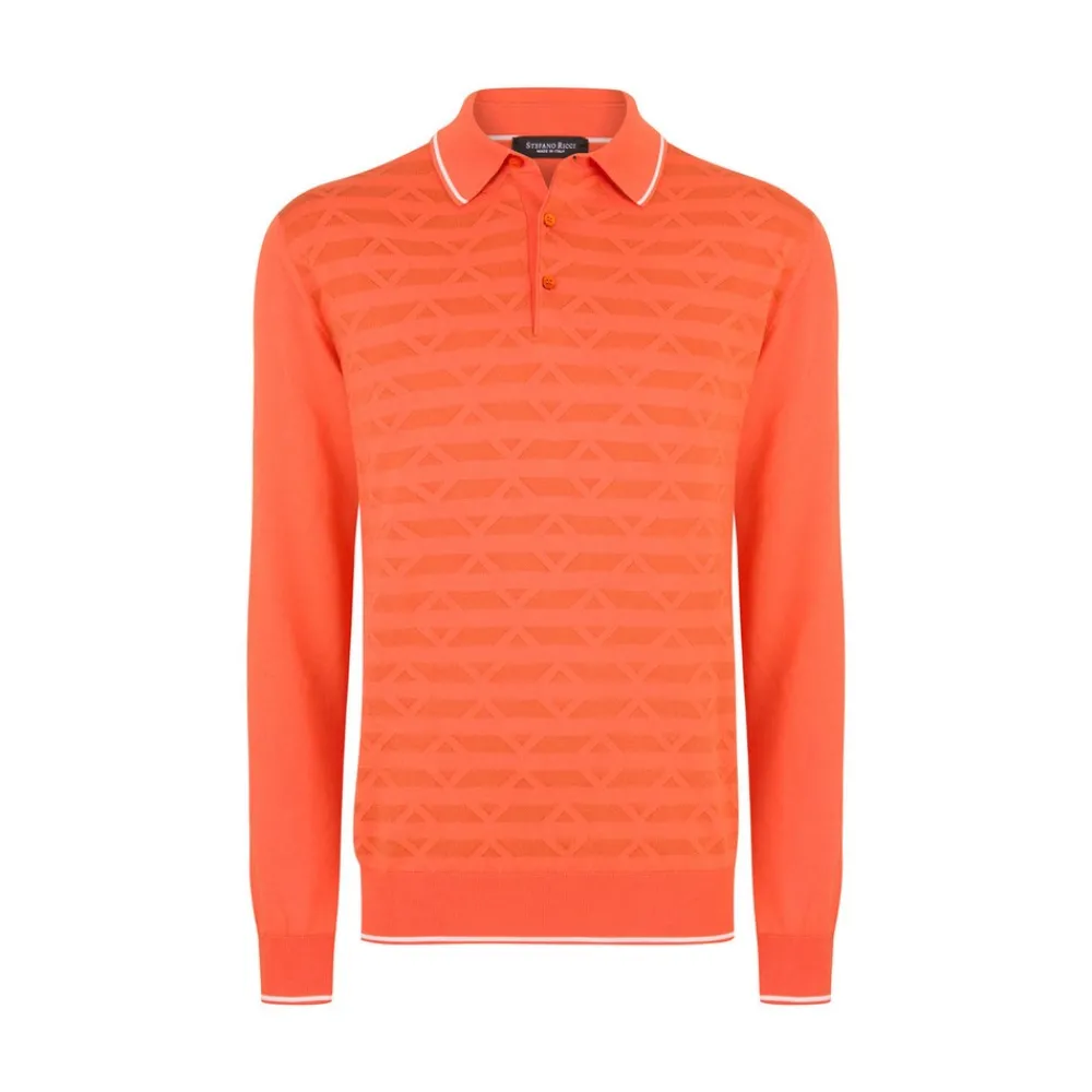Sale Three Button Polo Mens Knitwear