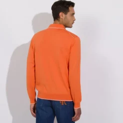 Sale Three Button Polo Mens Knitwear