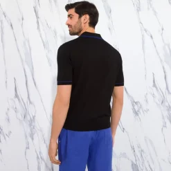 Sale Three Button Polo Shirt Mens Knitwear