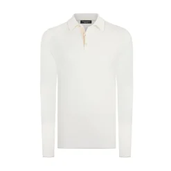 Outlet Three Button Polo With Crocodile Leather Inserts Mens Last Sizes