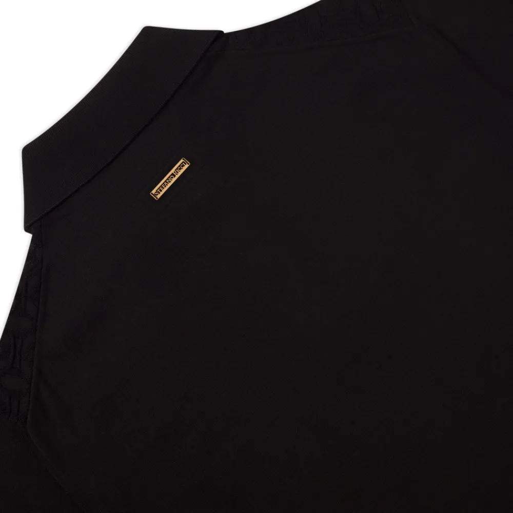 Clearance Three-Button Polo Shirt Mens Knitwear