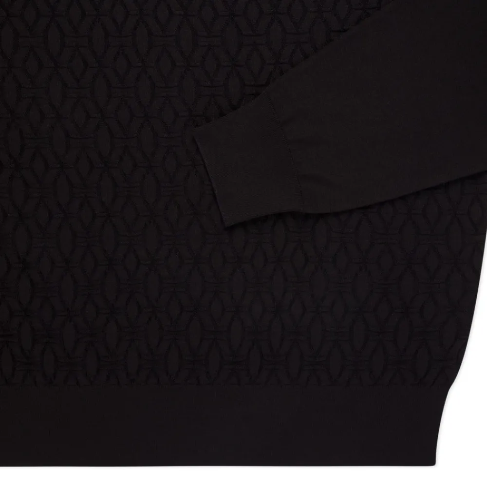 Clearance Three-Button Polo Shirt Mens Knitwear