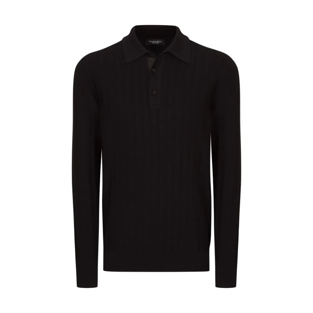 Cheap Three-Button Polo Shirt Mens Knitwear