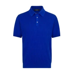 New Three-Button Polo Shirt Mens Knitwear