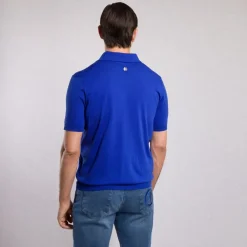 New Three-Button Polo Shirt Mens Knitwear