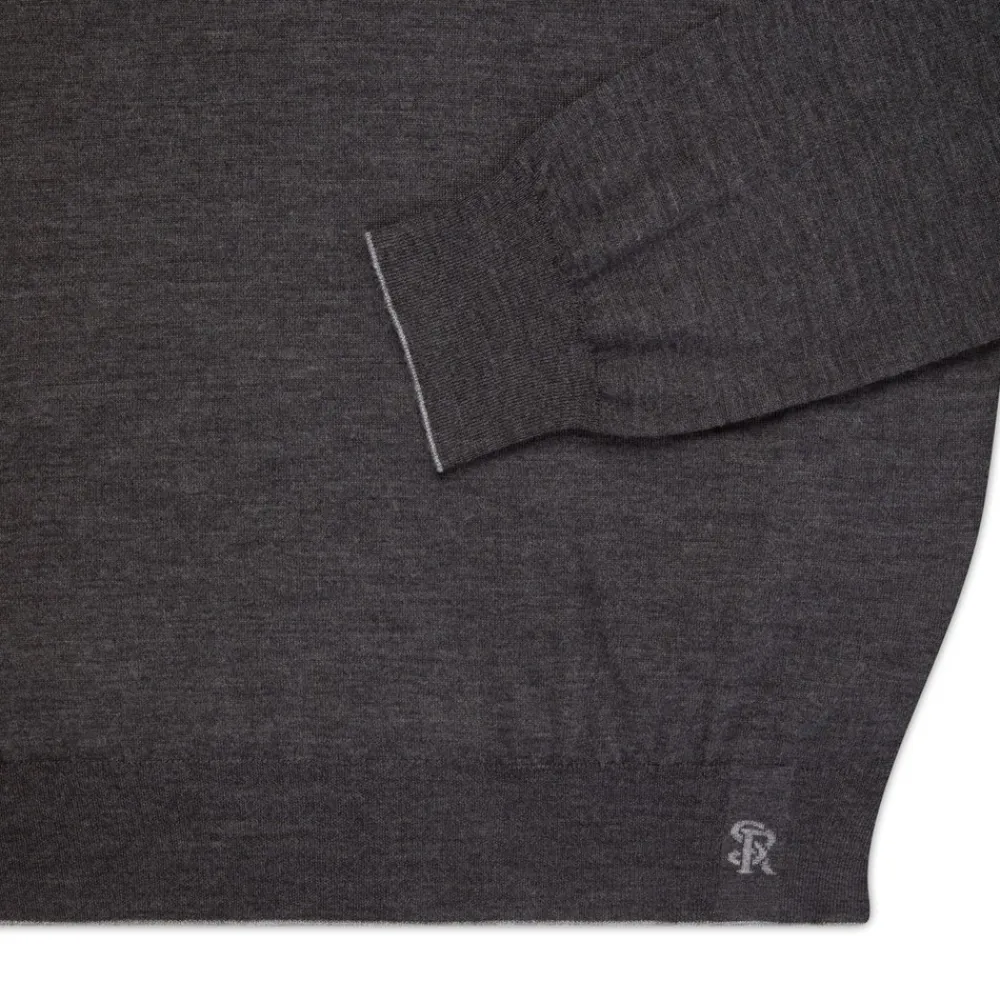New Three-Button Polo Shirt Mens Knitwear