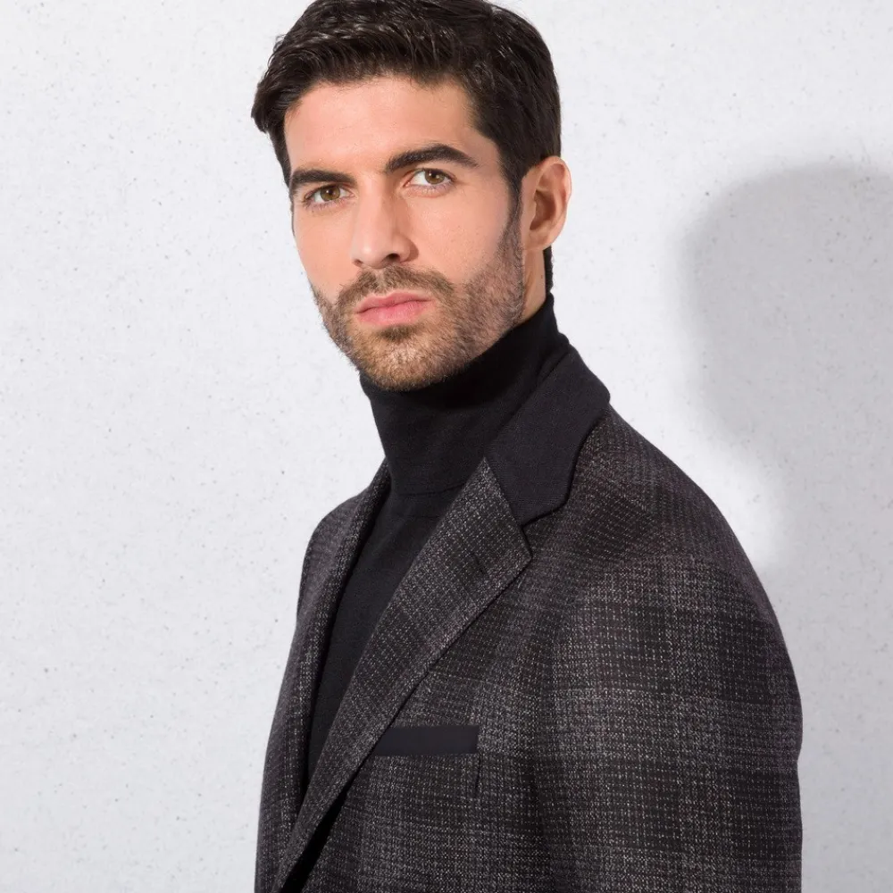 Cheap Two Button Deconstructed Jacket Mens Jackets