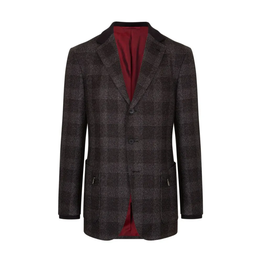 Outlet Two Button Deconstructed Jacket Mens Jackets