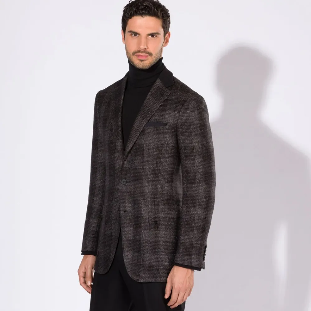Outlet Two Button Deconstructed Jacket Mens Jackets