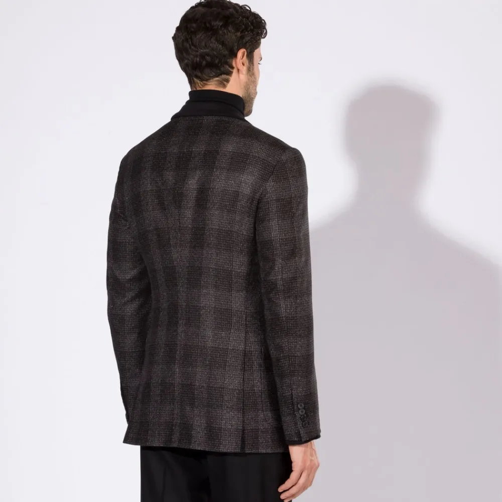 Outlet Two Button Deconstructed Jacket Mens Jackets