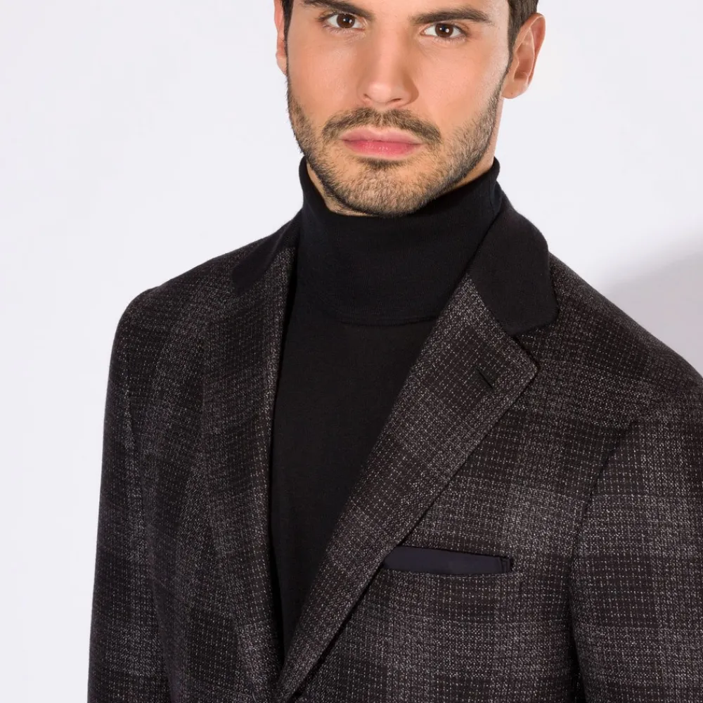 Outlet Two Button Deconstructed Jacket Mens Jackets